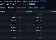 부탄, 금 기반 RWA ‘TER’ 출시… 비트코인 보유량 감소 탓 자산 전략 전환