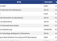 [신규 코인 톱10] Bridged USDT 1.29% 하락, SpaceX tokenized stock 1.35% 상승