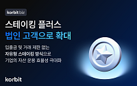 코빗 “법인 수요 대비”…스테이킹 플러스 지원 체계 구축