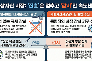 기본법은 표류, 감시 법안은 속도…가상자산업계 “육성 없는 통제” 지적