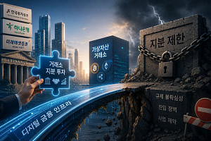 [거래소 품은 금융권 下] 디지털 금융 인프라 전환 촉매제∙∙∙지분 제한 걸림돌