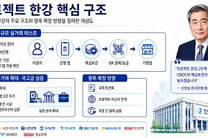 [디지털원화의 재설계 ①] “8만 명 실거래” 프로젝트 한강, 금융 인프라로 확장