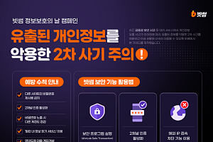 빗썸, 유출 개인정보 악용한 2차 사기 예방 캠페인 진행