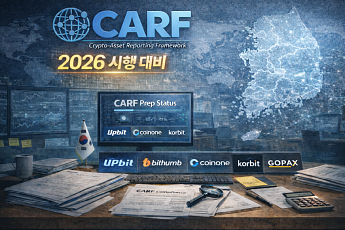내년 1월 CARF 시행… 국내 가상자산 거래소 이용약관 바뀐다