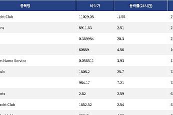 [핫 NFT] Bored Ape Yacht Club, 일 거래량 27만 달러 돌파… 바닥가 1만1029.08달러