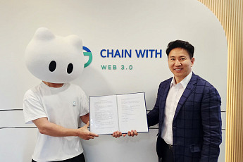 리워디월렛, GNDK 공식 지갑 된다…체인위드·이카이스 협약