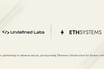 EthSystems, 언디파인드랩스와 MOU “한국 금융기관 이더리움 도입 지원”