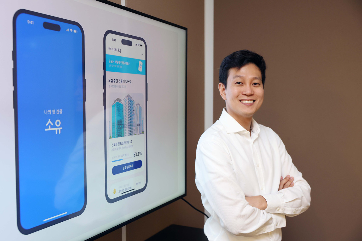 ▲▲허세영 루센트블록 대표가 5일 서울 여의도의 한 공유오피스에서 이투데이와 인터뷰에 앞서 포즈를 취하고 있다. 신태현 기자 holjjak@ (사진=이투데이)