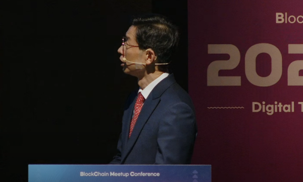 ▲인호 고려대학교 컴퓨터학과 교수 겸 고려대 블록체인연구소 소장은 “이대로면 한국은 디지털자산 후진국이 될 수 있다”고 우려했다. (사진=제공=2025 BCMC 운영사무국)