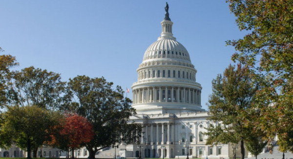 (사진=미국 상원 홈페이지, 국회의사당 전경)