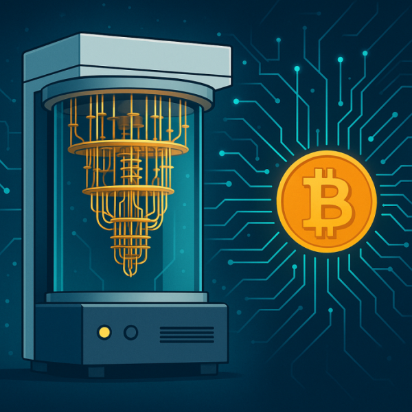 ▲양자컴퓨터와 비트코인 (챗GPT)