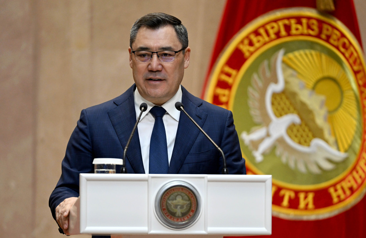 (사진=사디르 자파로프 키르기스스탄 대통령 )