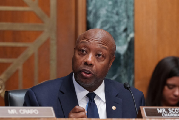 ▲팀 스콧 상원 은행위원회 의장 (사진=상원 은행위원회)