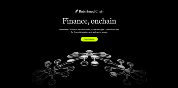 ▲로빈후드가 공개한 이더리움 기반 레이어2 블록체인 '로빈후드 체인(Robinhood Chain)' (출처=Robinhood)