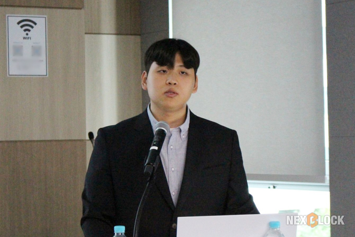 ▲에프앤가이드 임승진 연구원은 ‘디지털자산 ETF 발전과 제도화 과제’를 주제로 발제했다