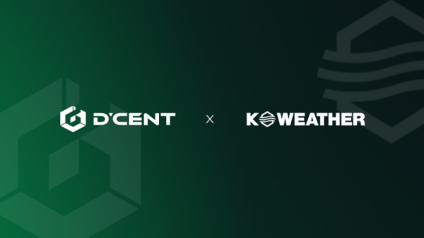 ▲아이오트러스트의 디센트(D’CENT)와 케이웨더가 날씨데이터 및 디지털자산 기술 협력을 위한 업무협약(MOU)을 체결했다. 양사는 날씨데이터 DePIN 관측망 구축과 디지털자산 지갑·보안 기술 연계 방안을 검토할 예정이다. (사진제공=아이오트러스트)