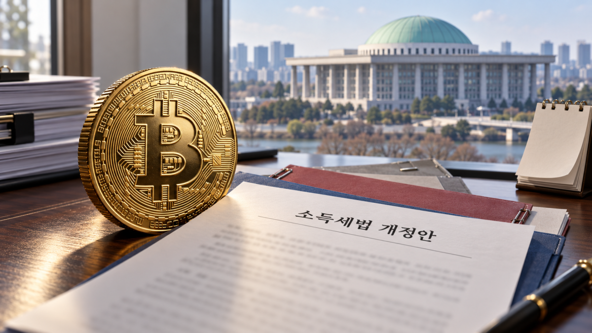 ▲가상자산 과세의 시행 시기와 방식을 둘러싼 국회 논의를 표현한 개념 이미지 (챗GPT)