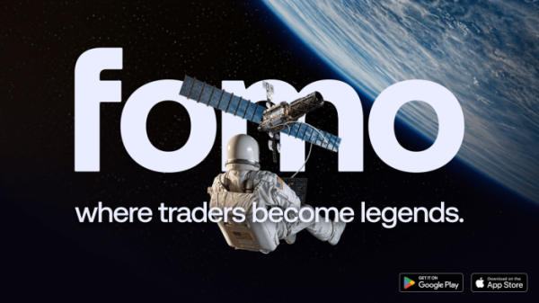 ▲가상자산 소셜 트레이딩 앱 FOMO의 홍보 이미지 (출처=FOMO)