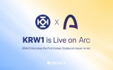 비댁스, 서클 아크 메인넷에 국내 유일 원화 스테이블코인 ’KRW1’ 합류