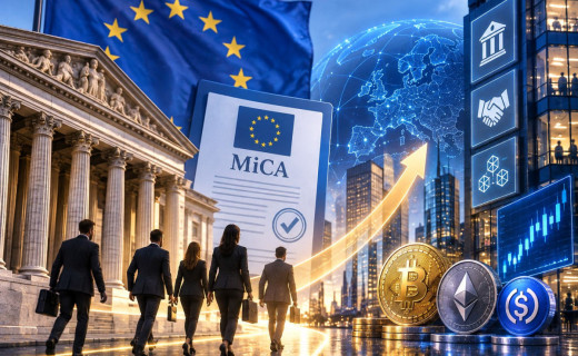 유럽 MiCA 시행 3개월, 등록 은행 수 2배↑∙∙∙은행권, 영향력 확대